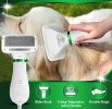 Pet hair comb Dog and cat hair dryer 2 and 1 pet supplies Pet hair Dryer with Slicker Brush; pet grooming