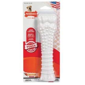 Nylabone Power Chew Flavored Durable Chew Toy for Dogs Chicken, 1ea/XL/Souper 1 ct