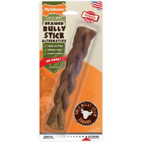 Nylabone Power Chew Alternative Braided Bully Braid Stick Bully, Bully Stick, 1ea/Large/Giant 1 ct