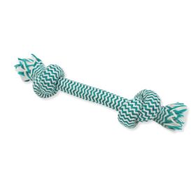 Mammoth Pet Products EXTRA FRESH 2 Knot Bone Toy 2 Knots Rope Bone Multi-Color 13 in Large