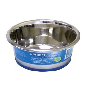 OurPets Premium Stainless Steel Dog Bowl Silver .75 Pint