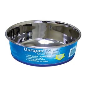OurPets Premium Stainless Steel Dog Bowl Silver 3 Quarts